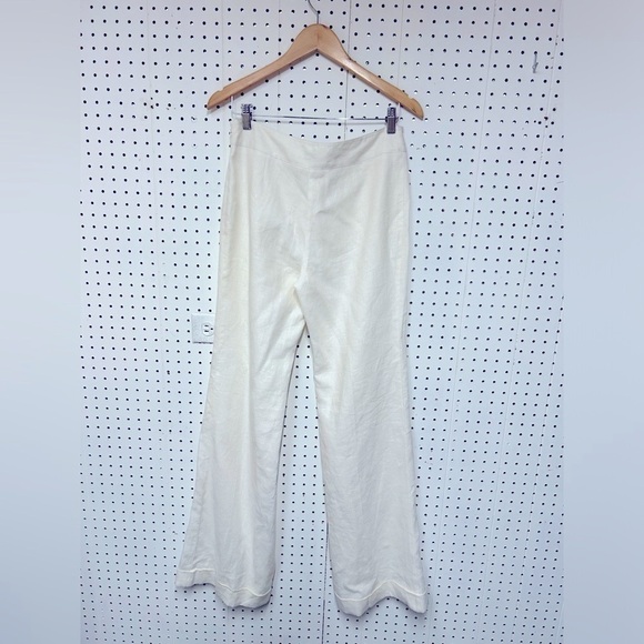 Tory Burch Wide Leg Linen Pants - Picture 2 of 5